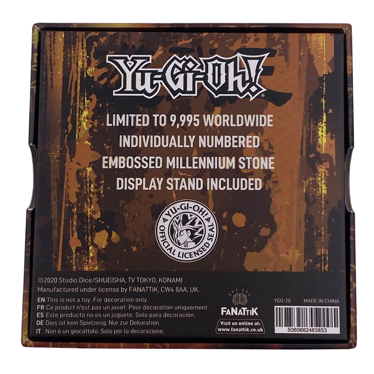 Limited Edition Millenium Stone Replica - Yu-Gi-Oh!