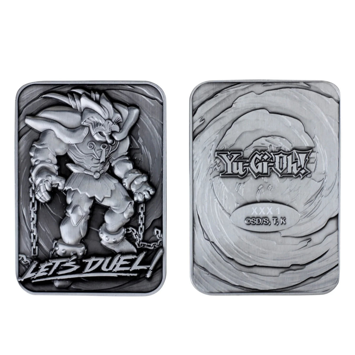 card yugioh exodia Limited Edition Exodia The Forbidden One Metal Ingot