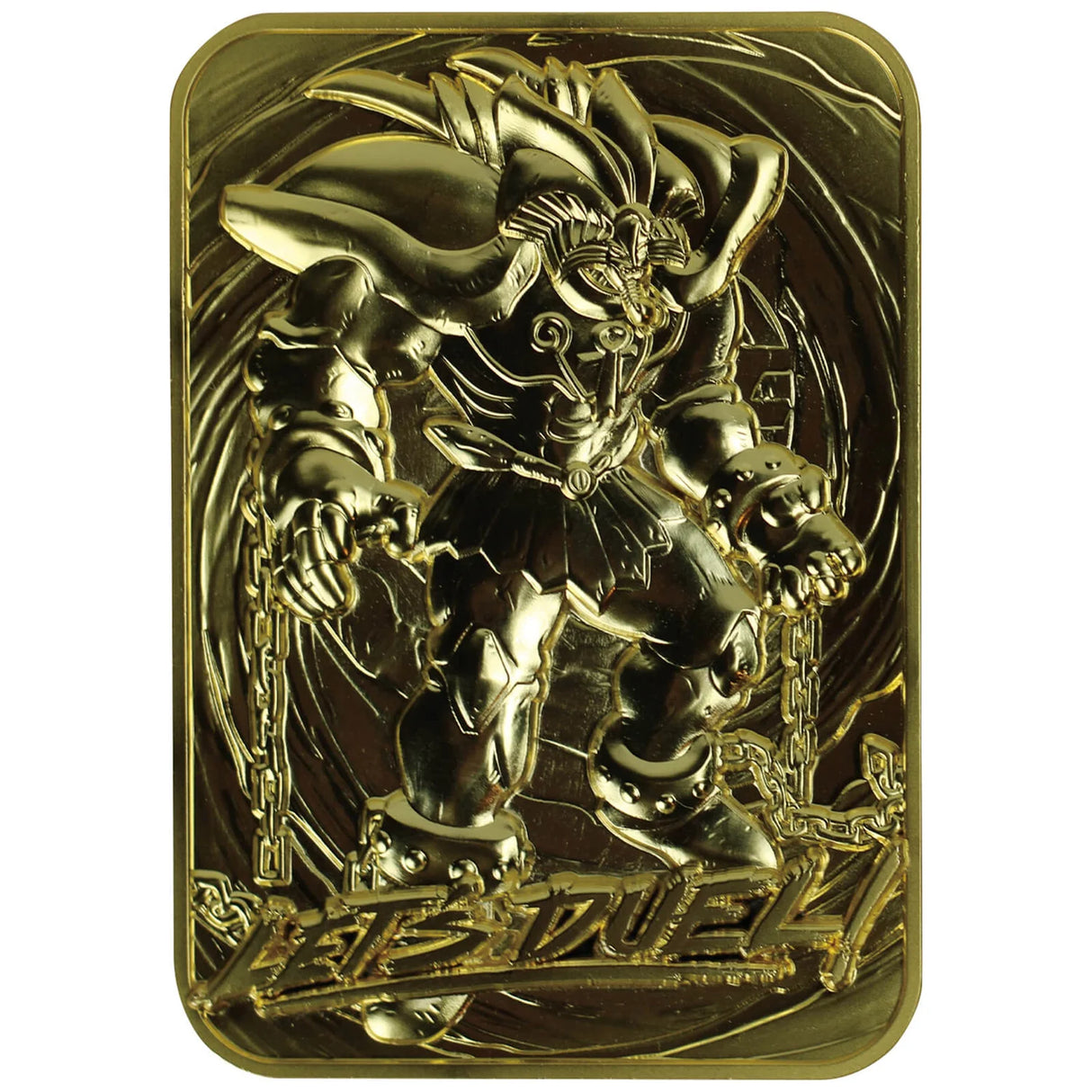 Limited Edition 24k Gold Plated Exodia The Forbidden One Metal Ingot - Yu-Gi-Oh!