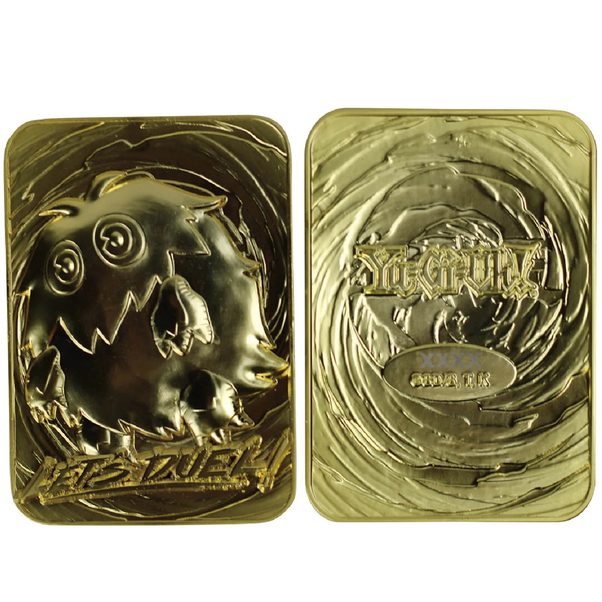 Limited Edition 24k Gold Plated Kuriboh Metal Ingot - Yu-Gi-Oh!