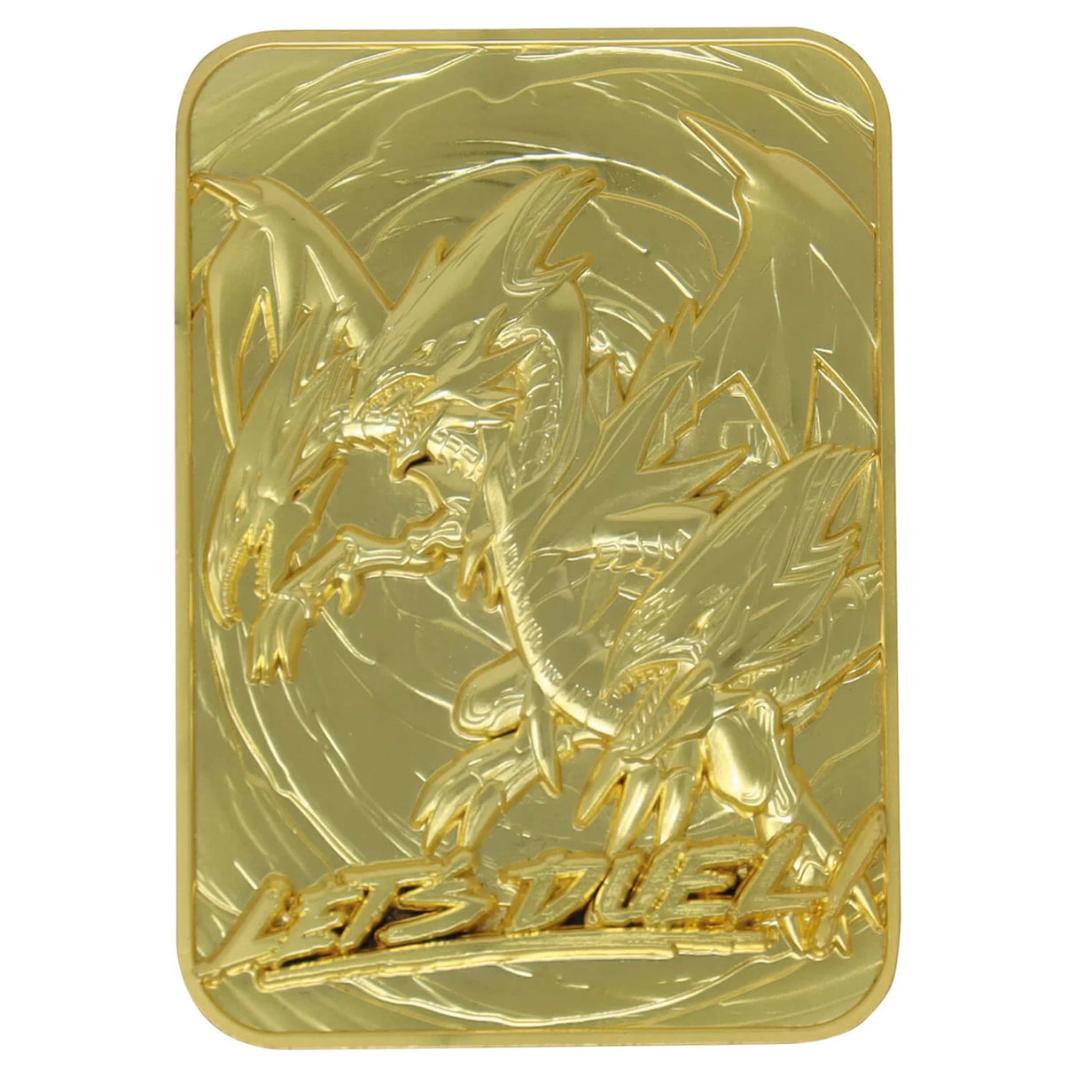 Limited Edition 24k Gold Plated Blue Eyes Ultimate Dragon Metal Ingot - Yu-Gi-Oh!