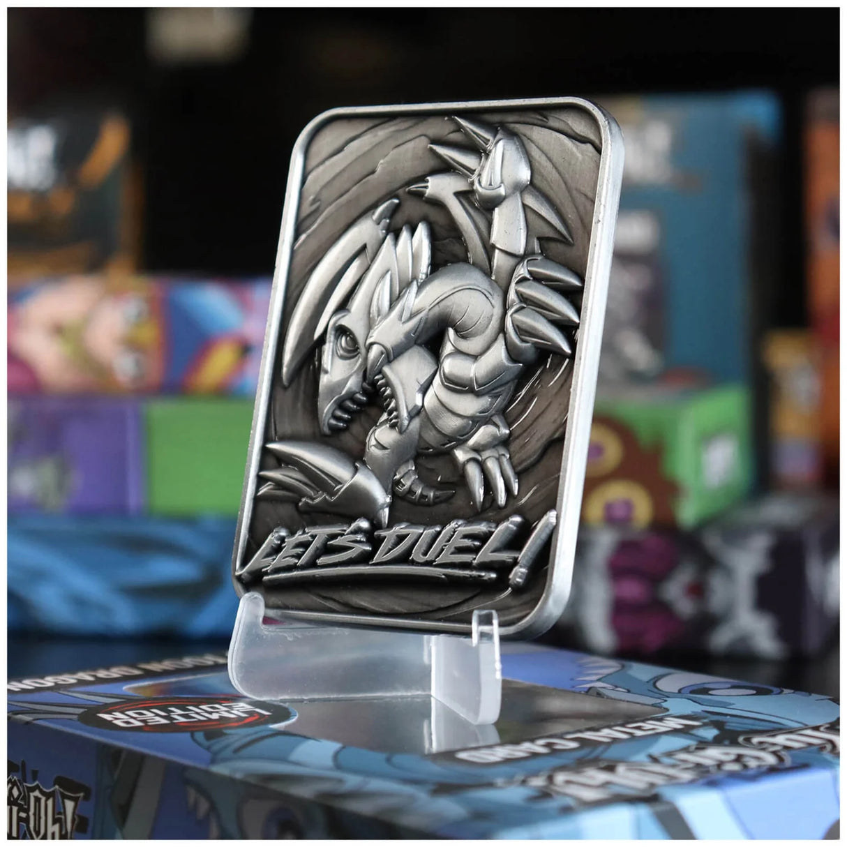 Limited Edition Blue Eyes Toon Dragon Metal Ingot - Yu-Gi-Oh!