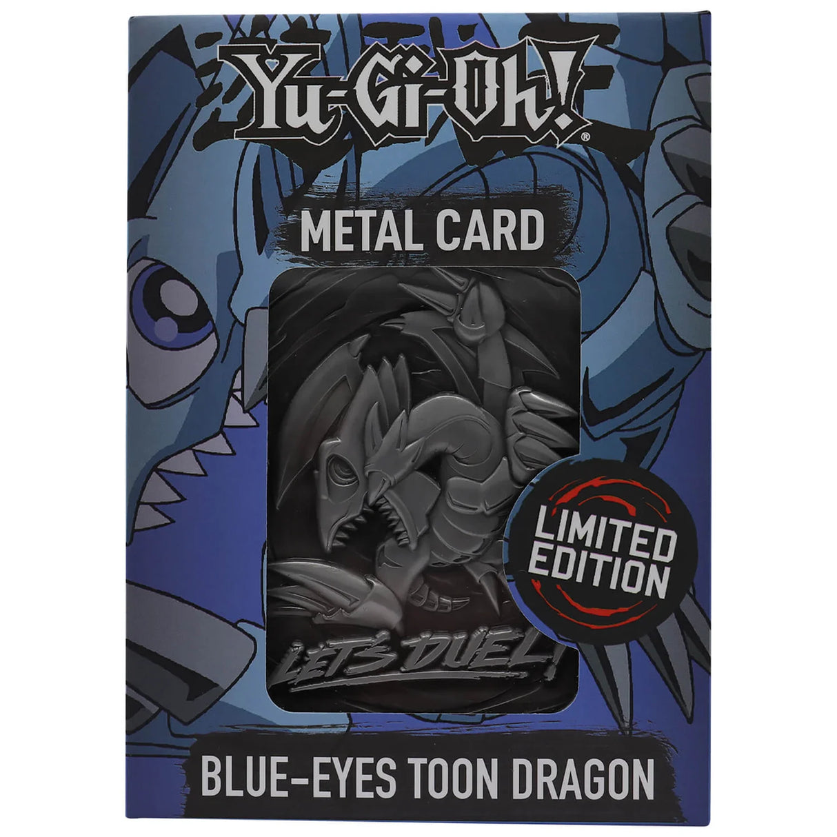 Limited Edition Blue Eyes Toon Dragon Metal Ingot - Yu-Gi-Oh!