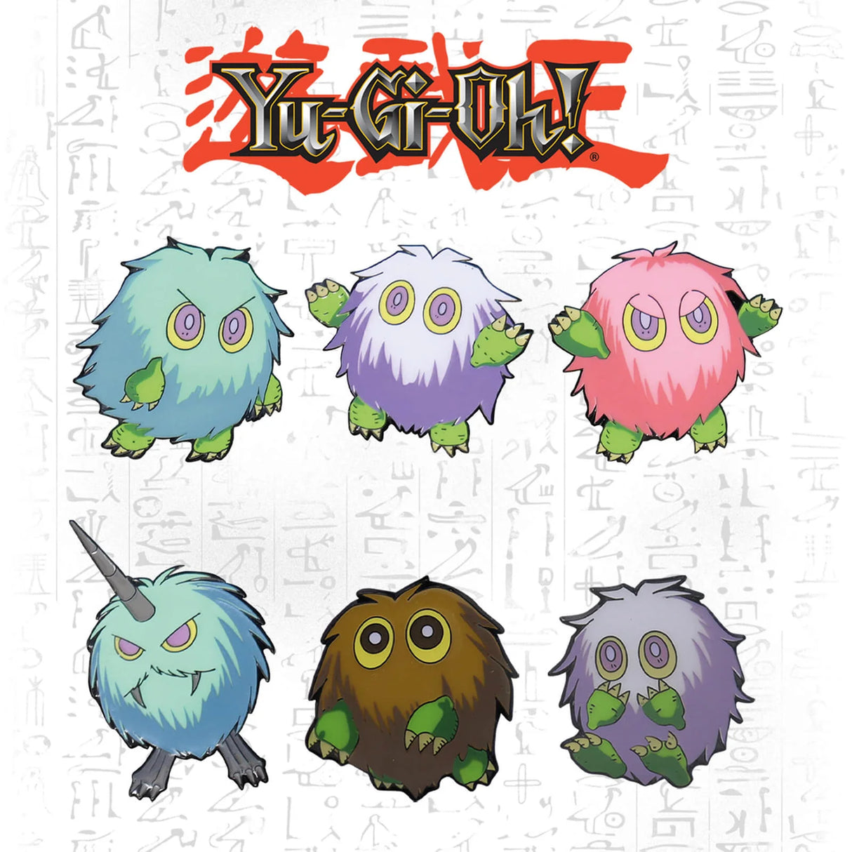 Limited Edition Kuriboh Brothers Set of 6 Enamel Pin Badges - Yu-Gi-Oh!