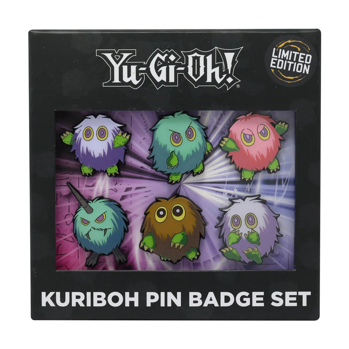 Limited Edition Kuriboh Brothers Set of 6 Enamel Pin Badges - Yu-Gi-Oh!