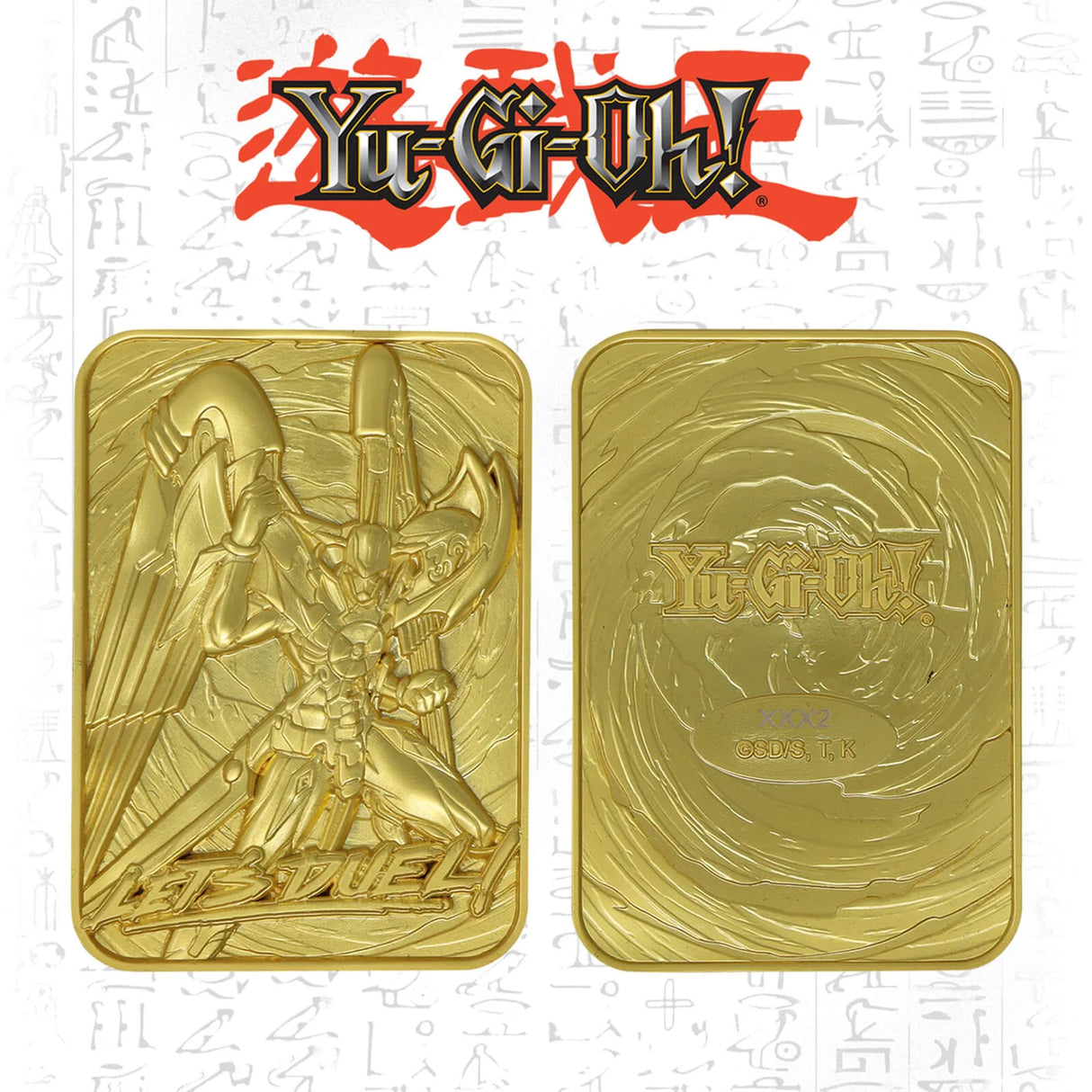 Limited Edition 24k Gold Plated Utopia Metal Ingot - Yu-Gi-Oh!