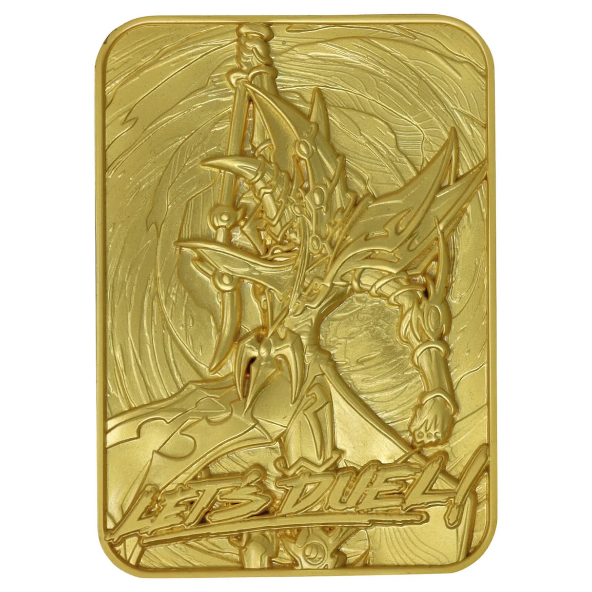 Limited Edition 24k Gold Plated Dark Paladin Metal Ingot - Yu-Gi-Oh!