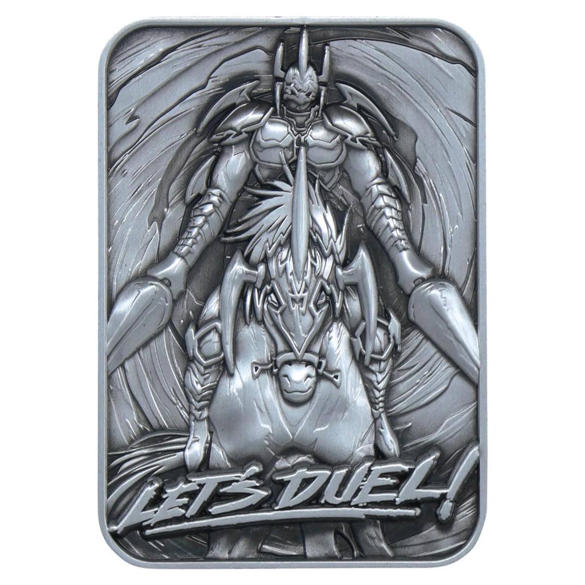yugioh metal card limited edition Gaia The Fierce Knight Ingot 995 worldwide The Phantom Knights of Condition:Played (PL) TCG_223073