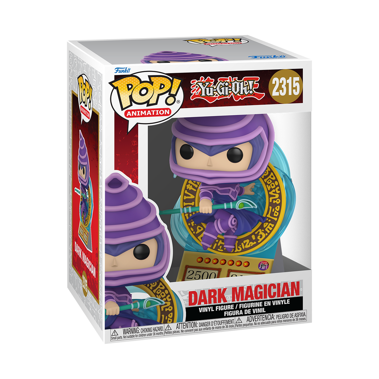 Yu-Gi-Oh! Funko POP! Dark Magician Card Premium Vinyl Figure