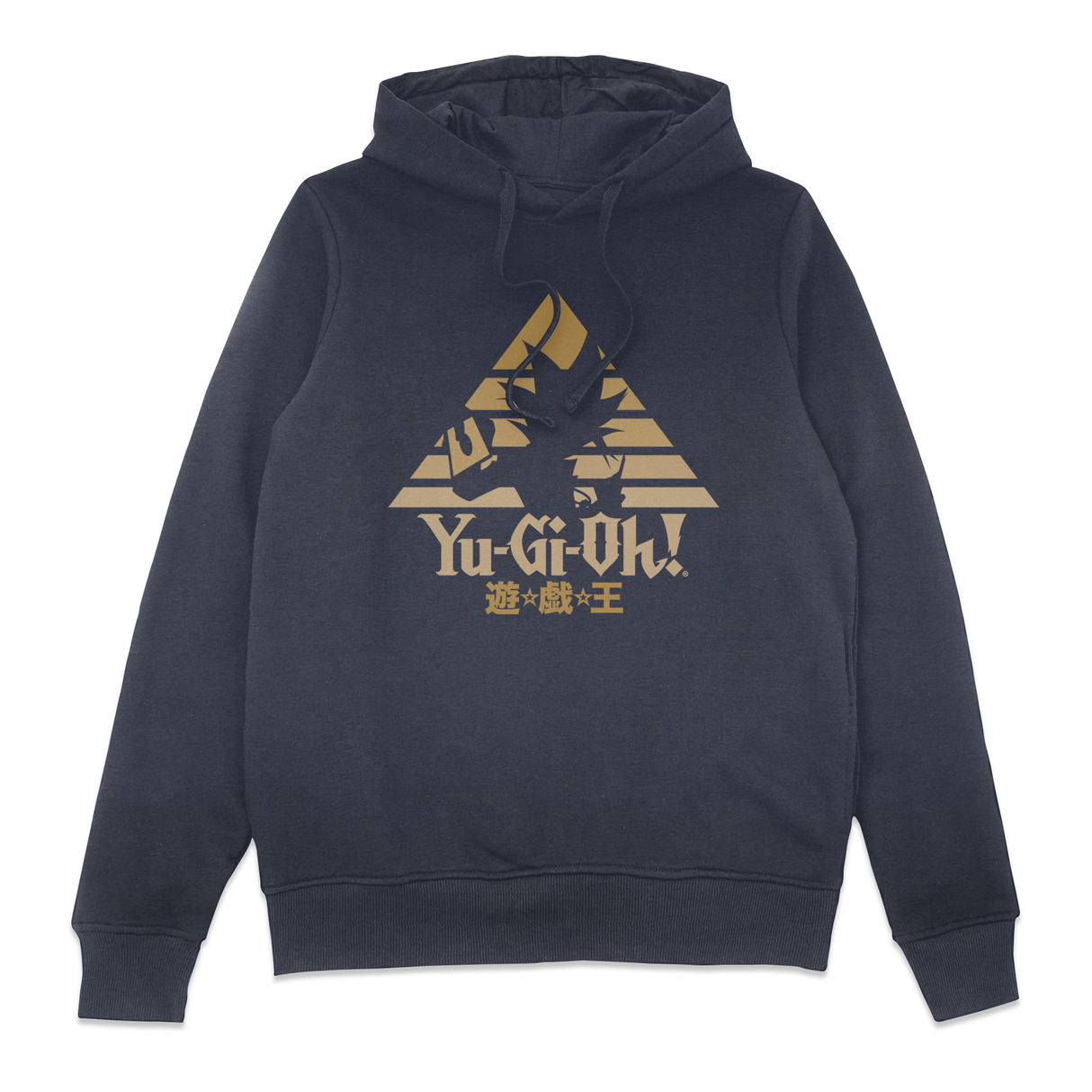 Yami Yugi Rising Pyramid Hoodie - Navy