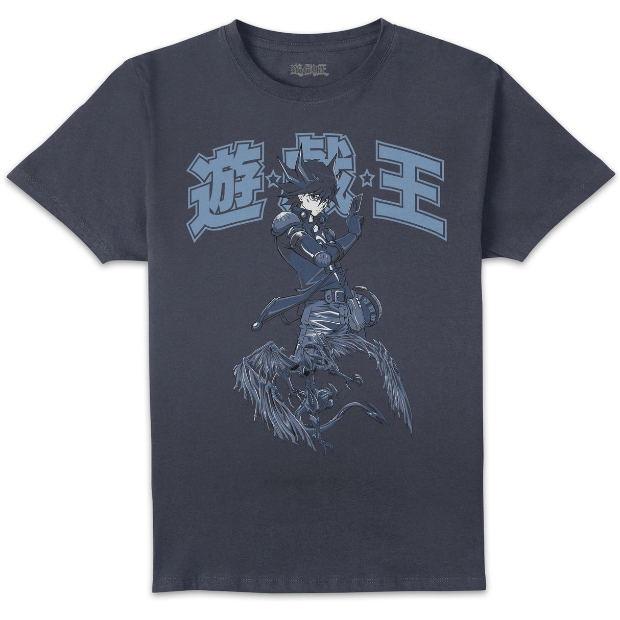 Stardust Dragon And Yusei T-Shirt - Navy
