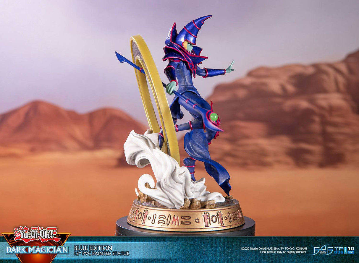 First 4 Figures Dark Magician Blue Version Statue 29 cm