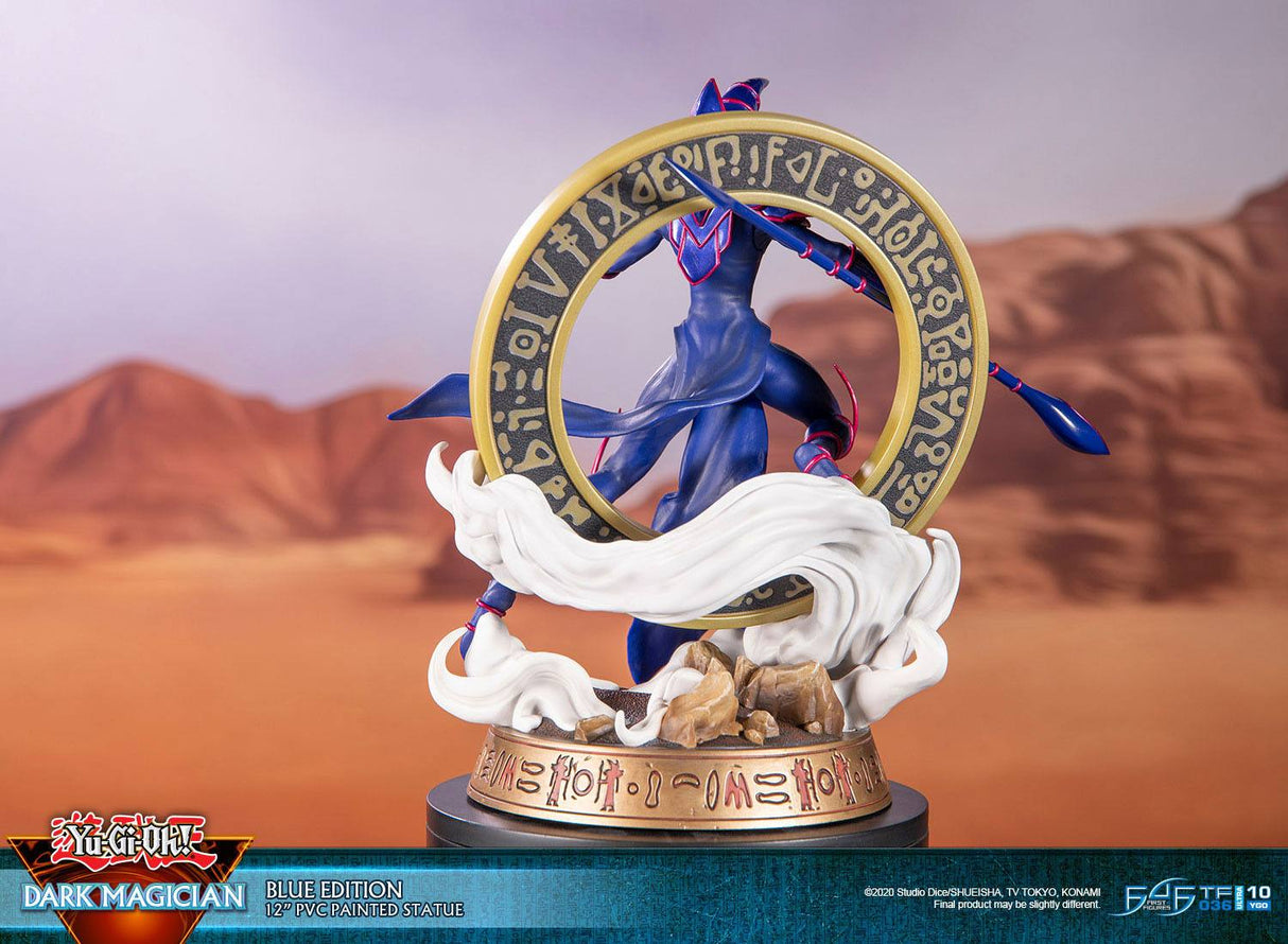 First 4 Figures Dark Magician Blue Version Statue 29 cm