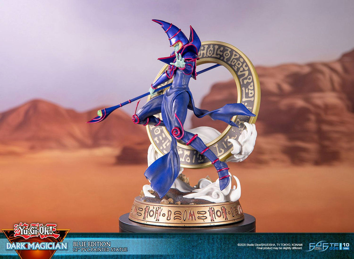 First 4 Figures Dark Magician Blue Version Statue 29 cm