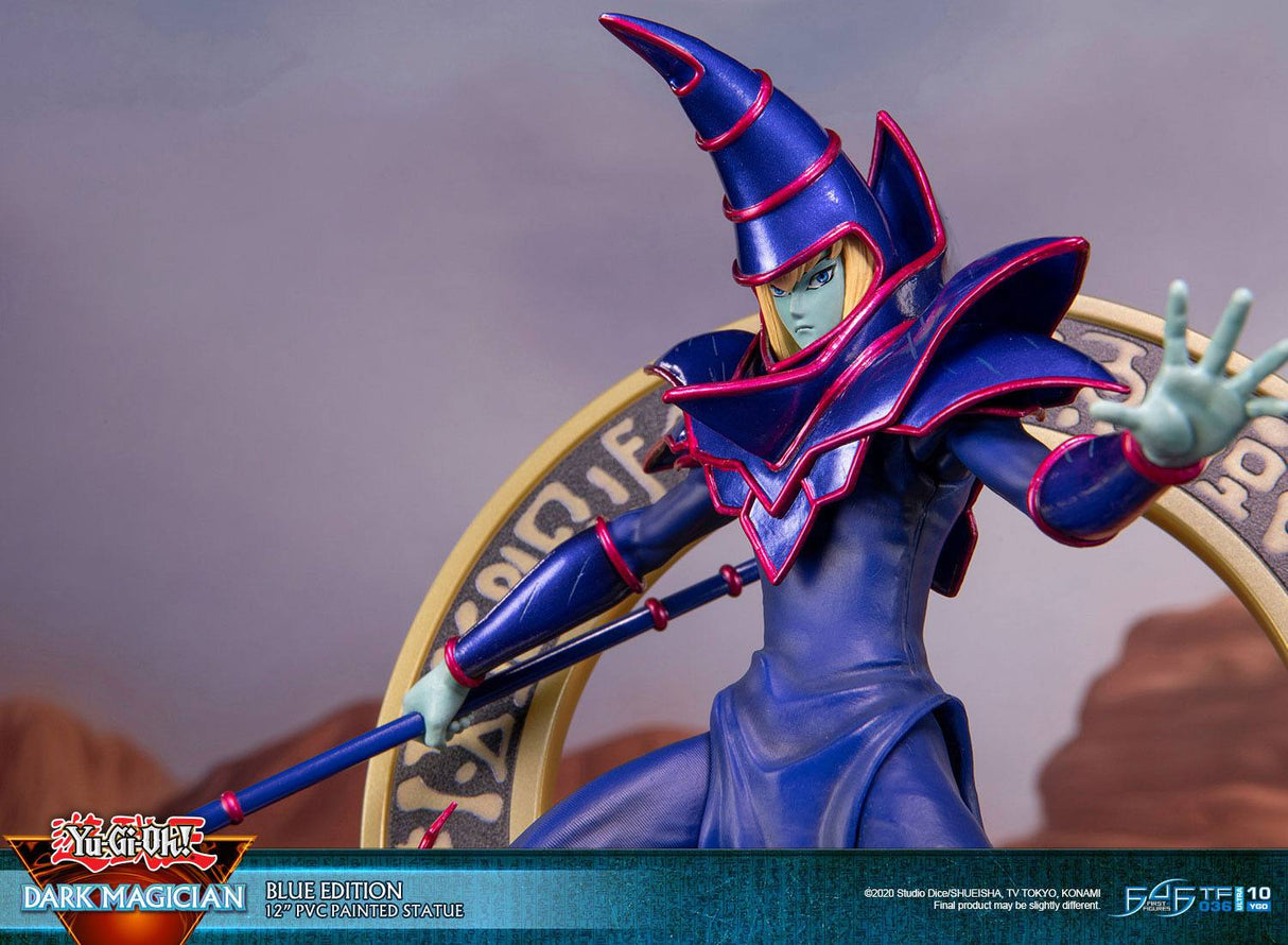 First 4 Figures Dark Magician Blue Version Statue 29 cm