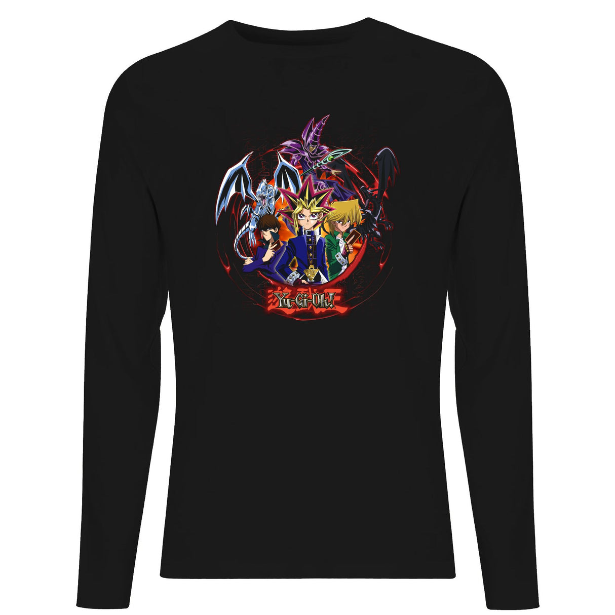 Face Off Unisex Long Sleeve Thirt - Black