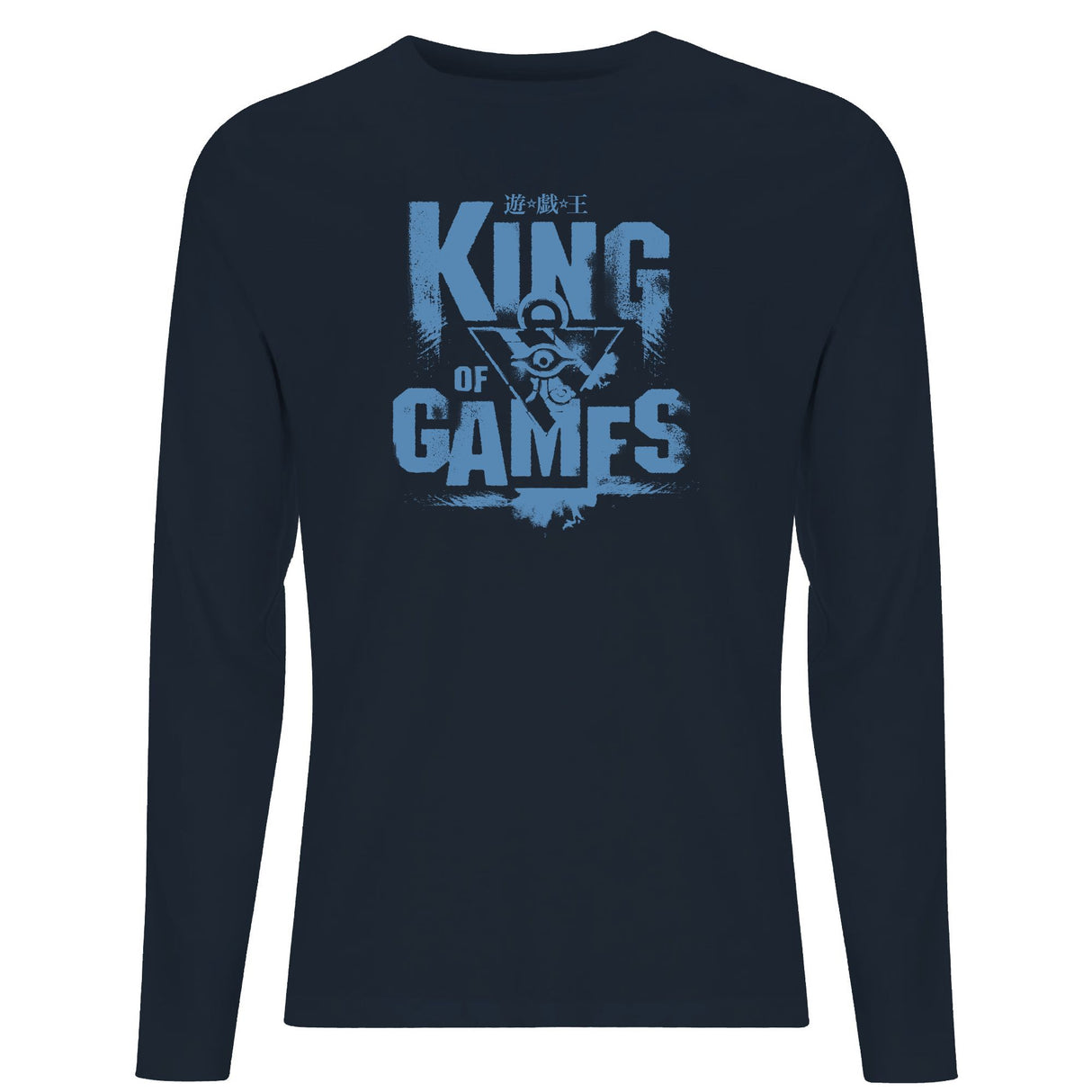 King Of Games Unisex Long Sleeve Thirt - Navy