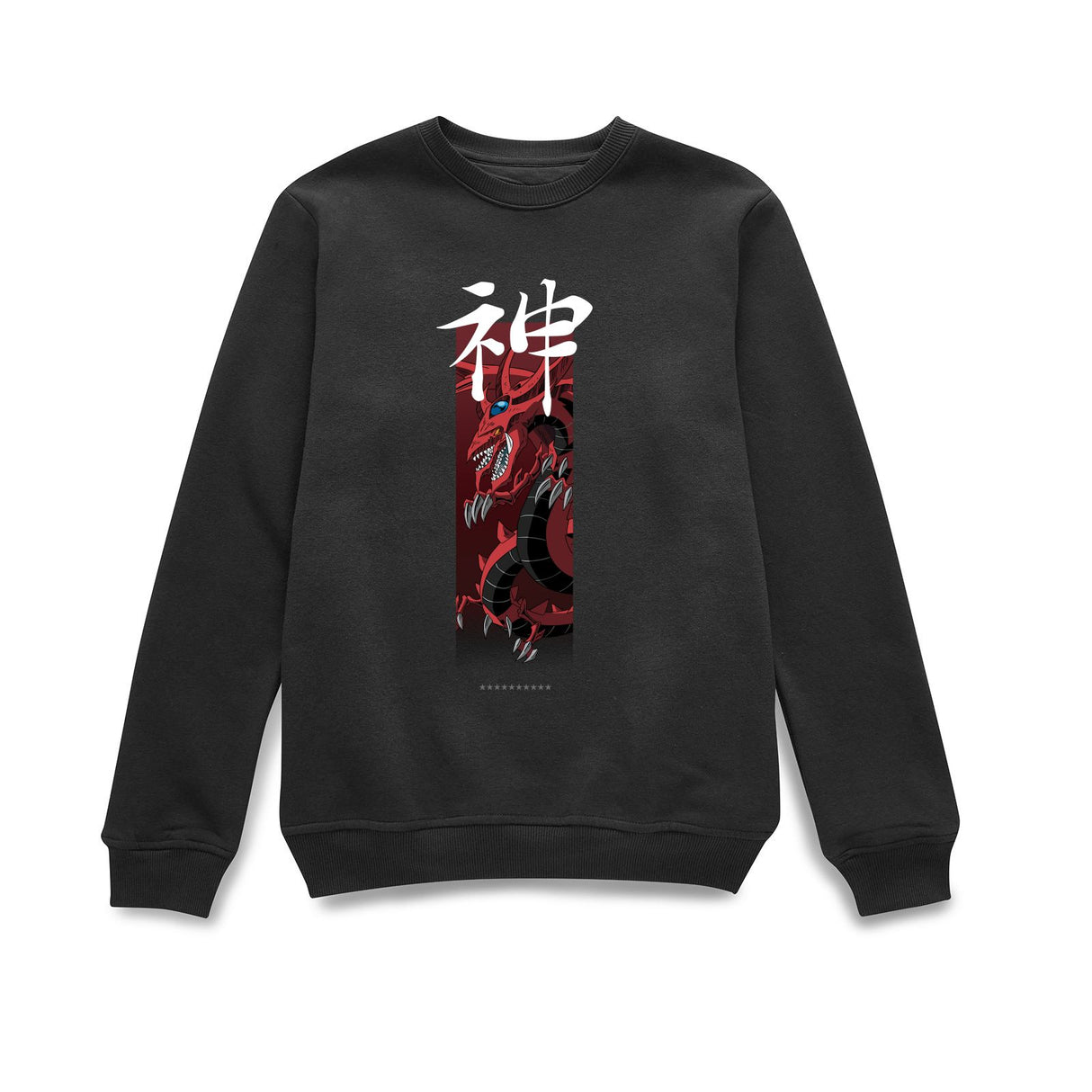 Yu-Gi-Oh Slifer The Sky Dragon Column Sweatshirt - Black