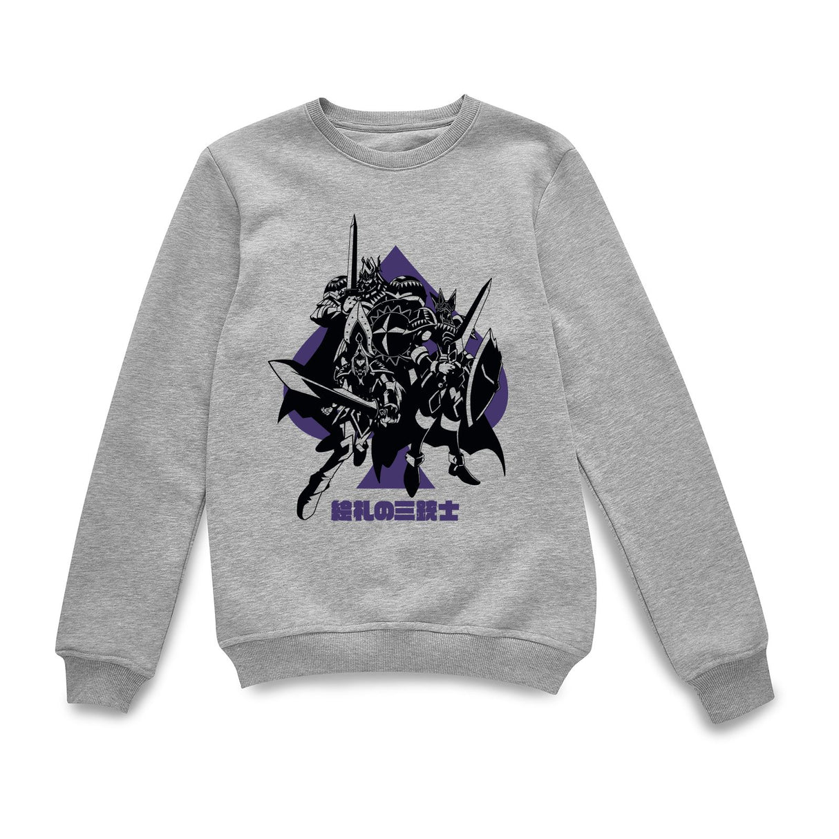 Yu-Gi-Oh Three Musketeers Sweatshirt - Grey