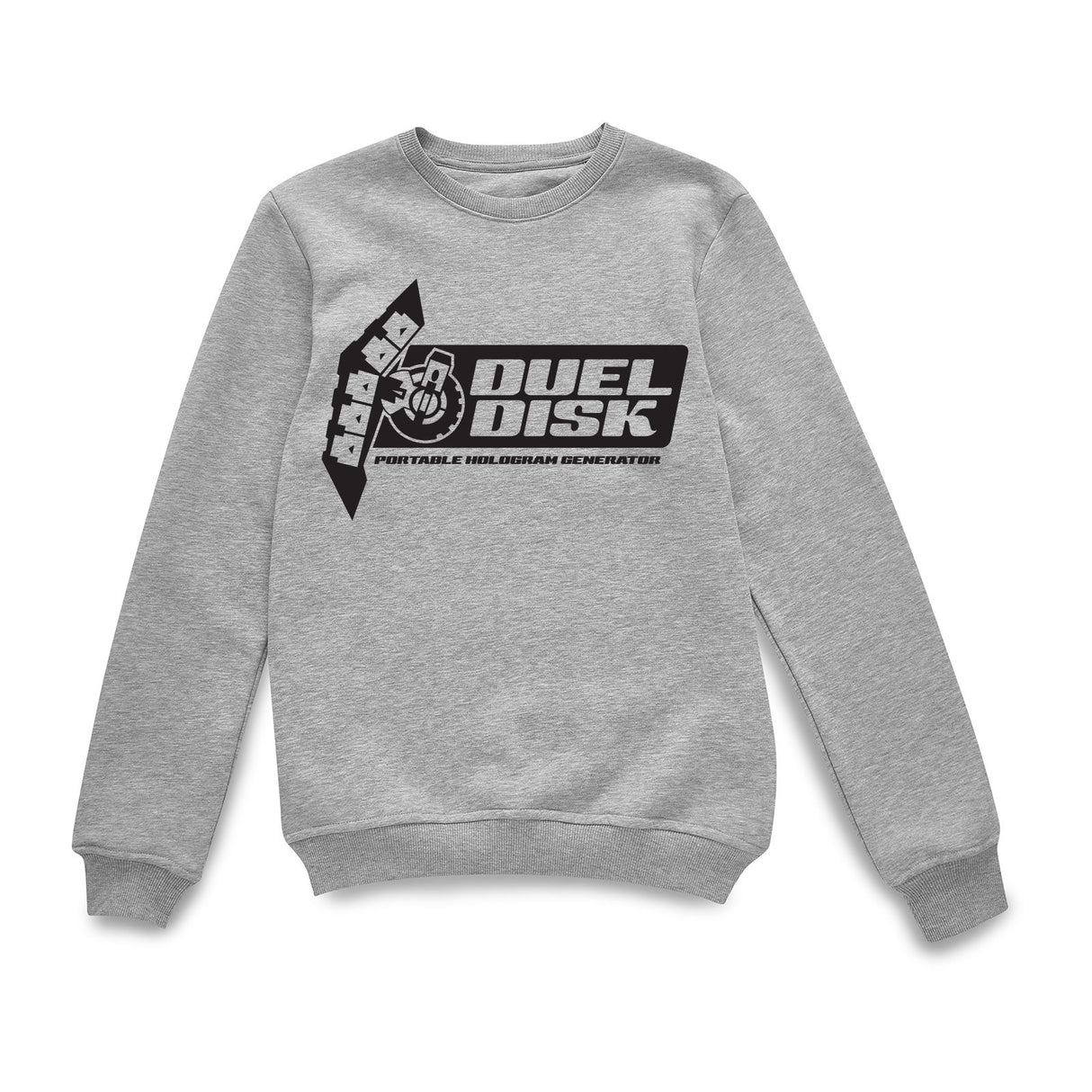 Yu-Gi-Oh Portable Hologram Generator Sweatshirt - Grey