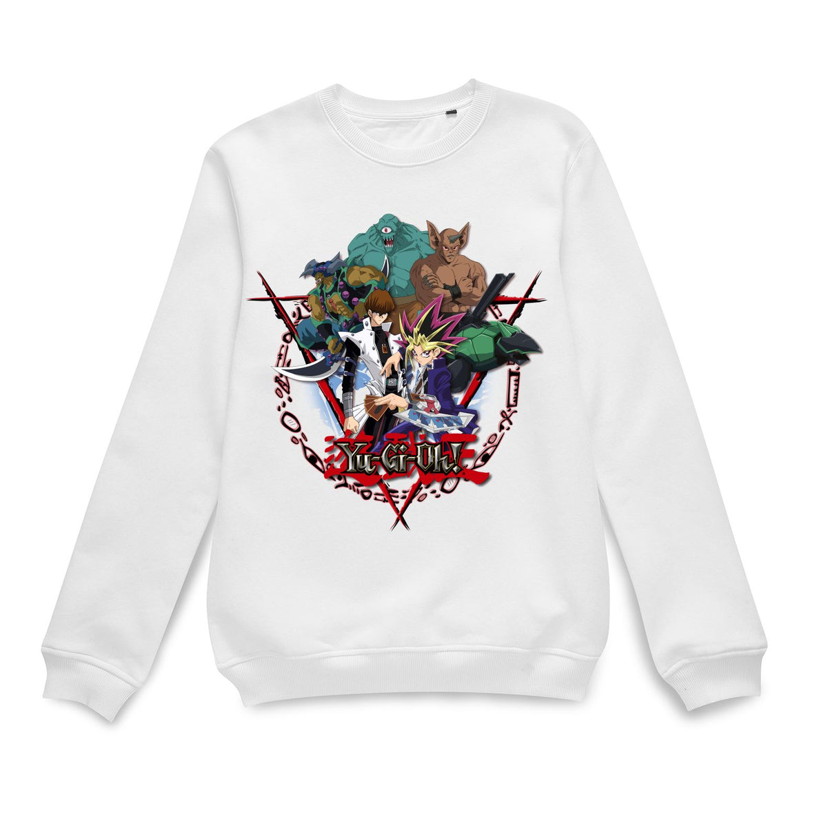 Yu-Gi-Oh The Scars Of Defeat Sweatshirt - White