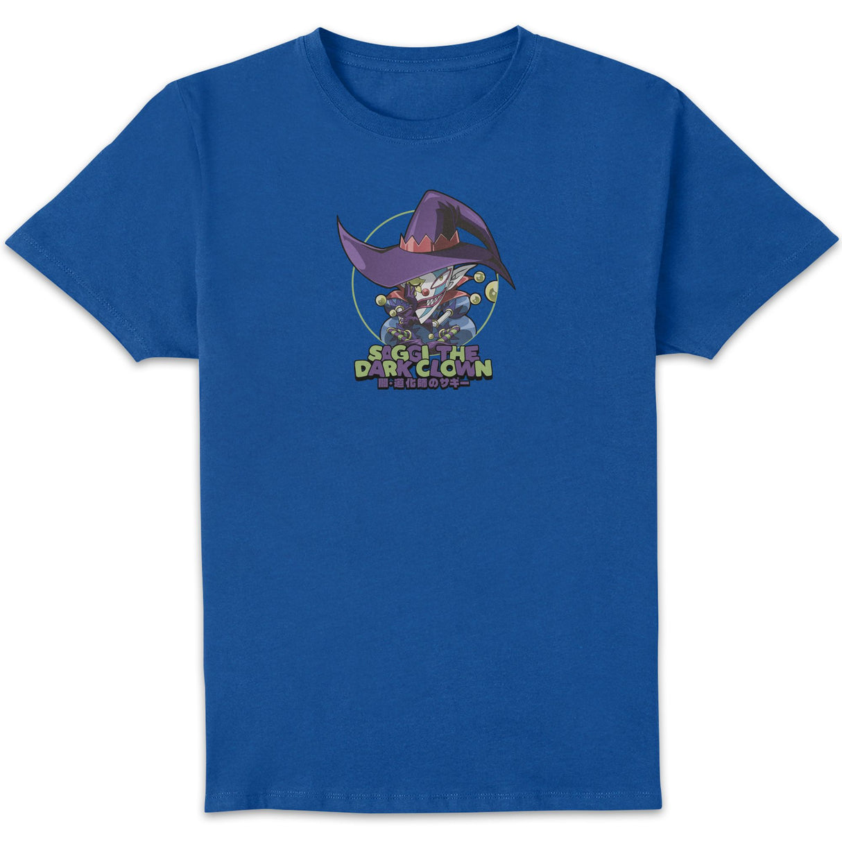 Saggi The Dark Clown Chibi Unisex T-Shirt - Blue