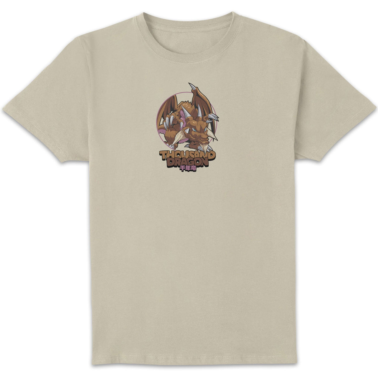 Thousand Dragon Chibi Unisex T-Shirt - Cream
