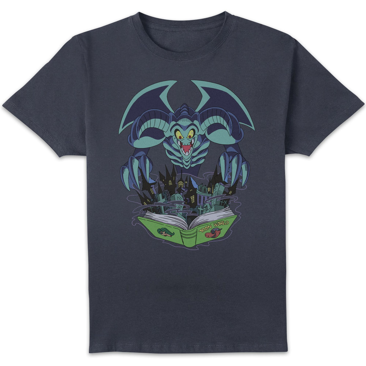 Summoned Skull Toon Halloween Edition T-Shirt - Navy