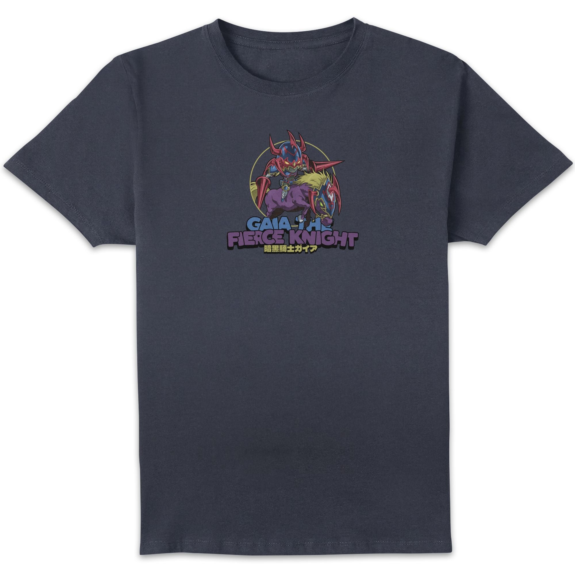 遊戯王 tシャツ　マスターオブドラゴンナイト mt-Navy-front_d5aab6fb-2fef-