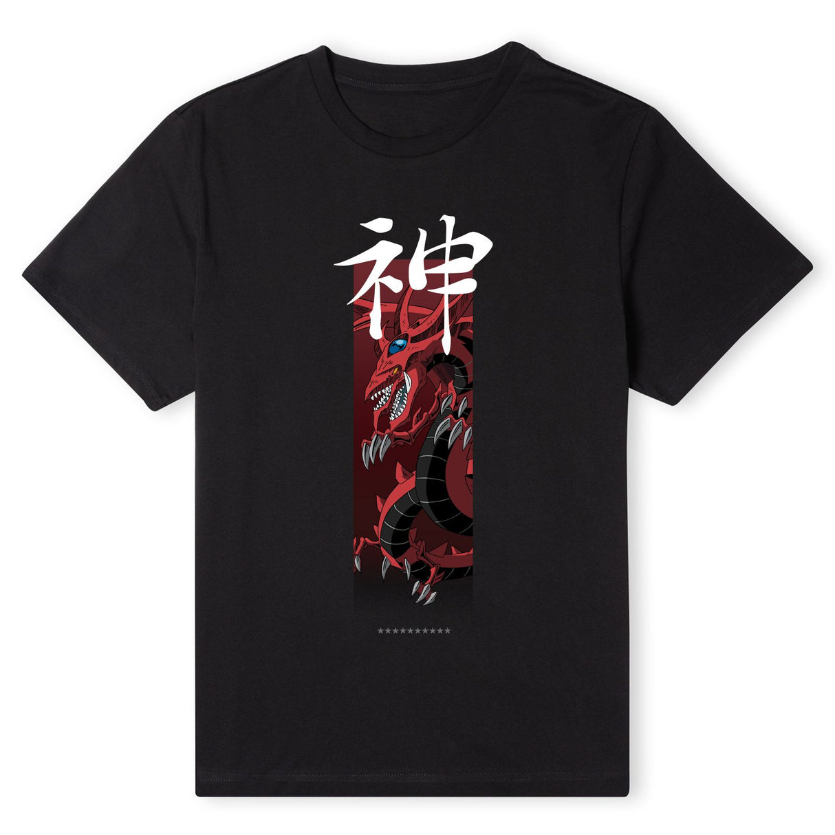 Yu-Gi-Oh Slifer The Sky Dragon Column Men's T-Shirt - Black