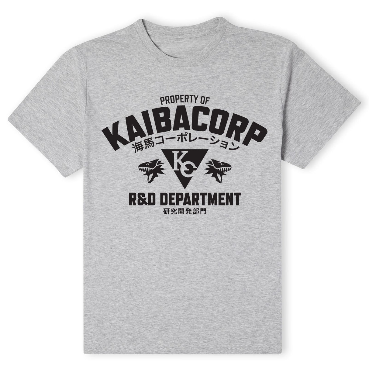 Yu-Gi-Oh Kaibacorp R&D Department Men's T-Shirt - Grey