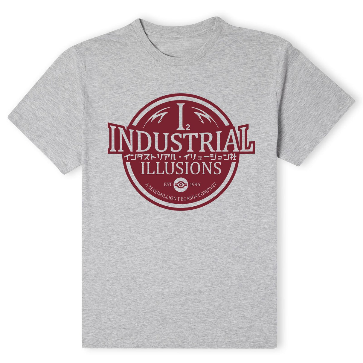 Yu-Gi-Oh Industrial Illusions Men's T-Shirt - Grey