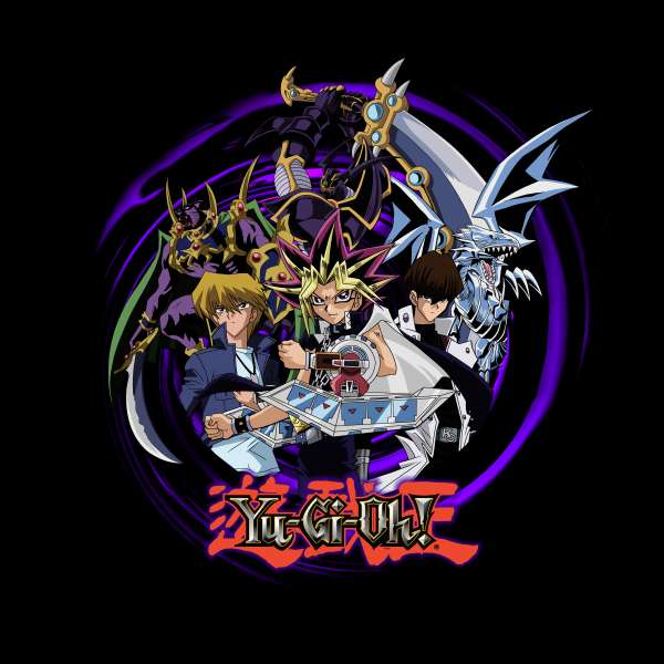 Yu-Gi-Oh Virtual World Men's T-Shirt - Black