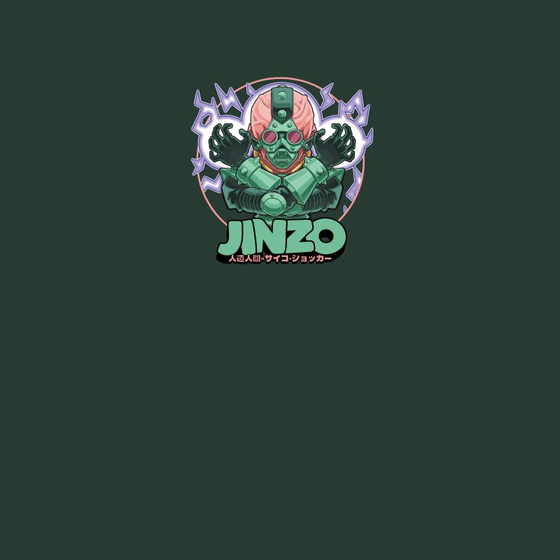 Jinzo Chibi Unisex T-Shirt - Green
