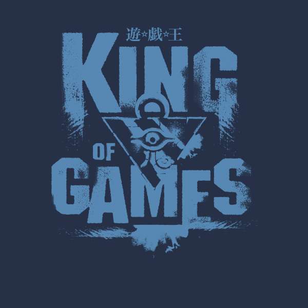 Yu-Gi-Oh King Of Games Men's T-Shirt - Navy