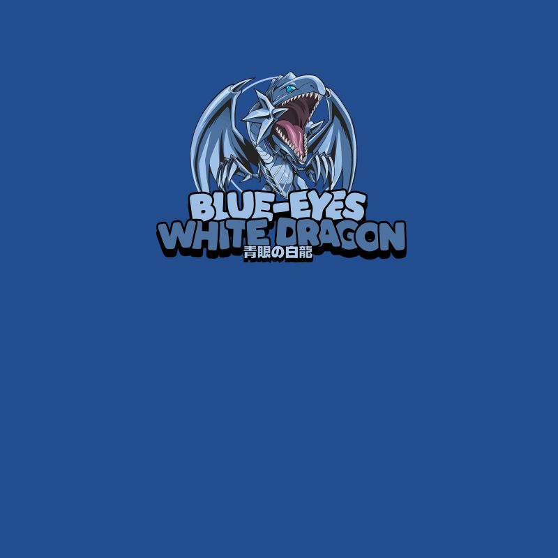 Blue-Eyes White Dragon Chibi Unisex T-Shirt - Blue