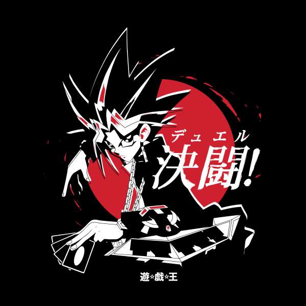 Yu-Gi-Oh Dark Yugi Men's T-Shirt - Black