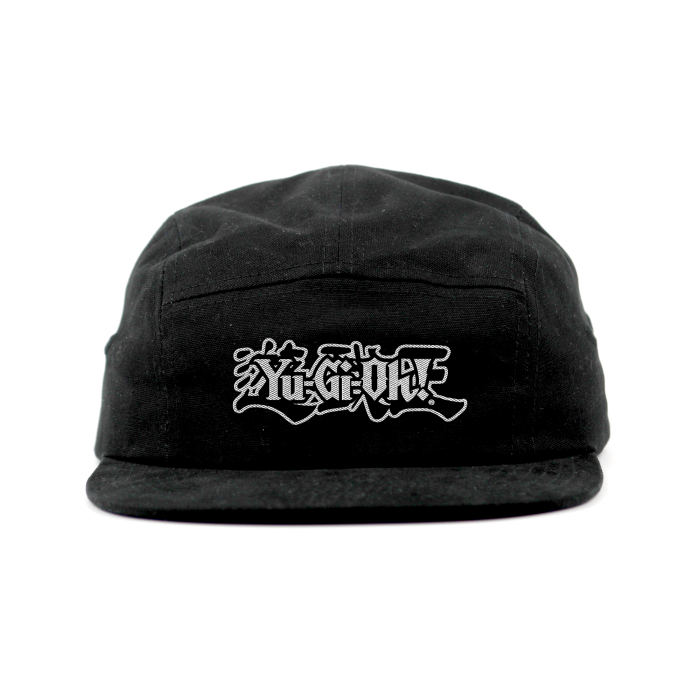 Yu-Gi-Oh! Logo 5 Panel Cap - Black