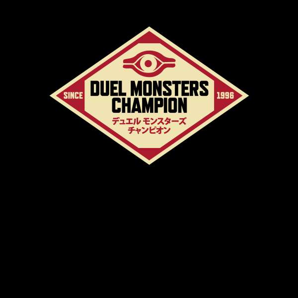 Yu-Gi-Oh Duel Monsters Champion Men's T-Shirt - Black