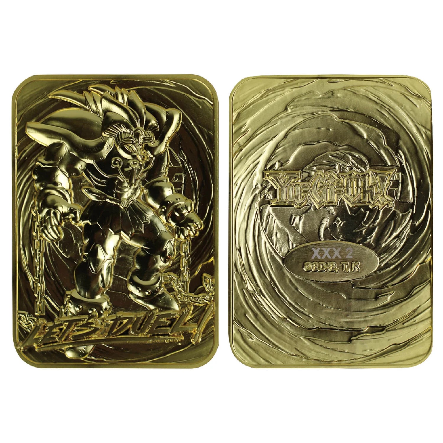 Limited Edition 24k Gold Plated Exodia The Forbidden One Metal Ingot - Yu-Gi-Oh! Yu-Gi-Oh! Official Limited Edition 24k Gold Plated Exodia The Forbidden One Metal Ingot - Yu-Gi-Oh! Yu-Gi-Oh! Official