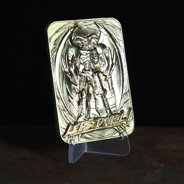Limited Edition 24k Gold Plated Summoned Skull Metal Ingot - Yu-Gi-Oh!