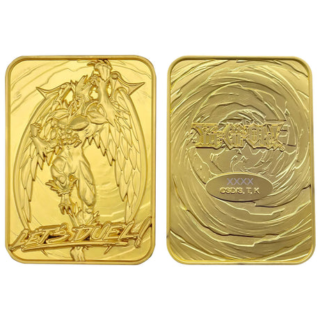 Limited Edition 24k Gold Plated Elemental Hero Avian Metal Ingot - Yu-Gi-Oh!