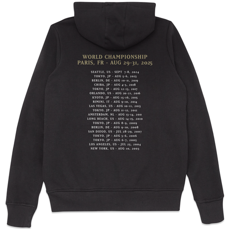 World Championships Tour Hoodie - Black