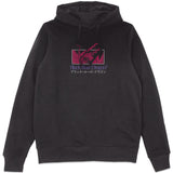 Black Rose Dragon Hoodie - Black