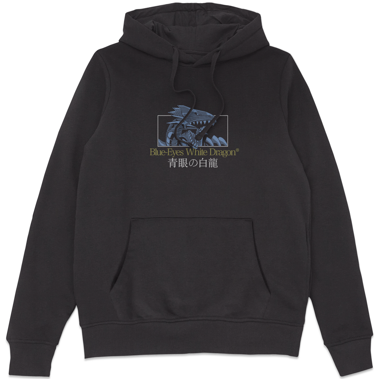 Blue-Eyes White Dragon Duel Mode Hoodie - Black