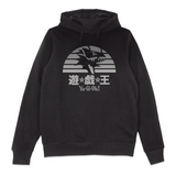 Blue-Eyes White Dragon Rising Sun Hoodie - Black