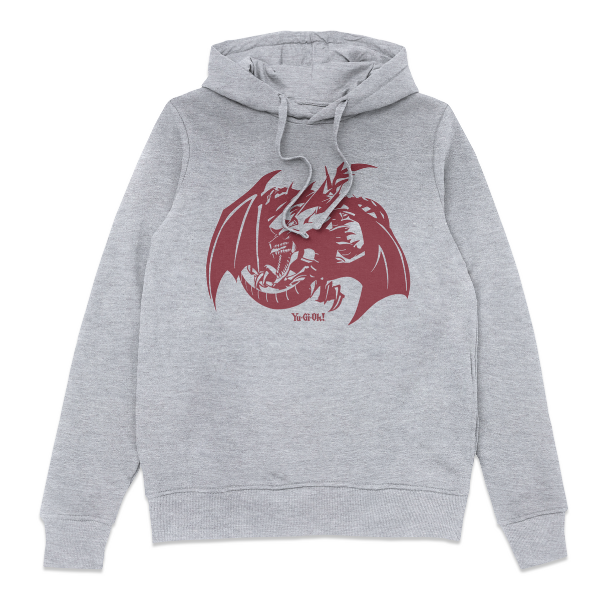 Slifer The Sky Dragon Hoodie - Grey