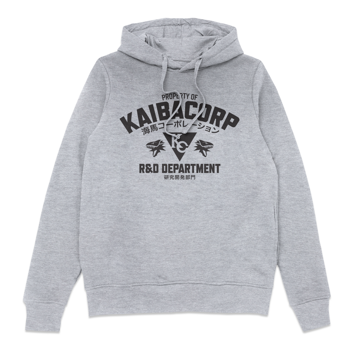 Kaibacorp R&D Department Hoodie - Grey – Yu-Gi-Oh! Official