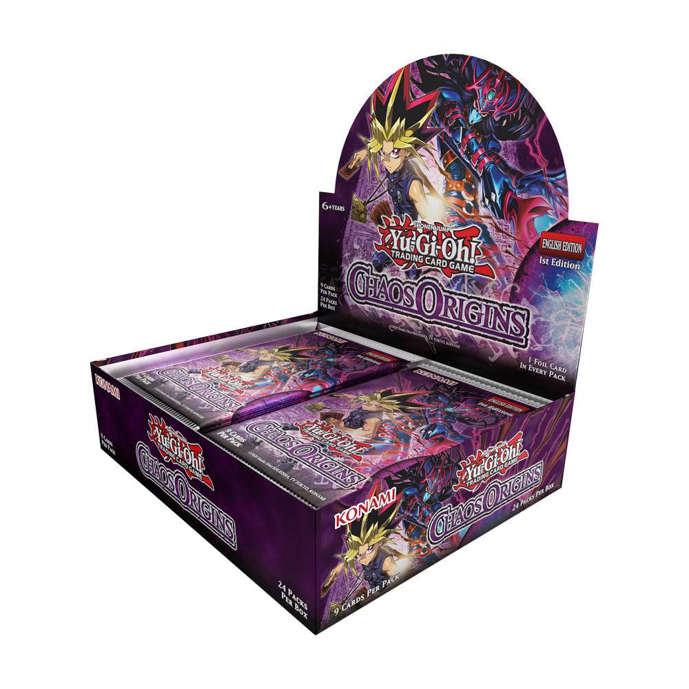 Yu-Gi-Oh! Chaos Origins (Booster Box - 24 Packs) Yu-Gi-Oh! Official Yu-Gi-Oh! Chaos Origins (Booster Box - 24 Packs) Yu-Gi-Oh! Official
