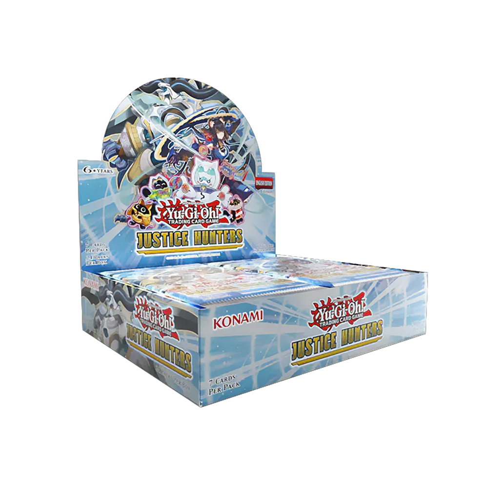 Justice Hunters Booster Yu-Gi-Oh! Official Justice Hunters Booster Yu-Gi-Oh! Official